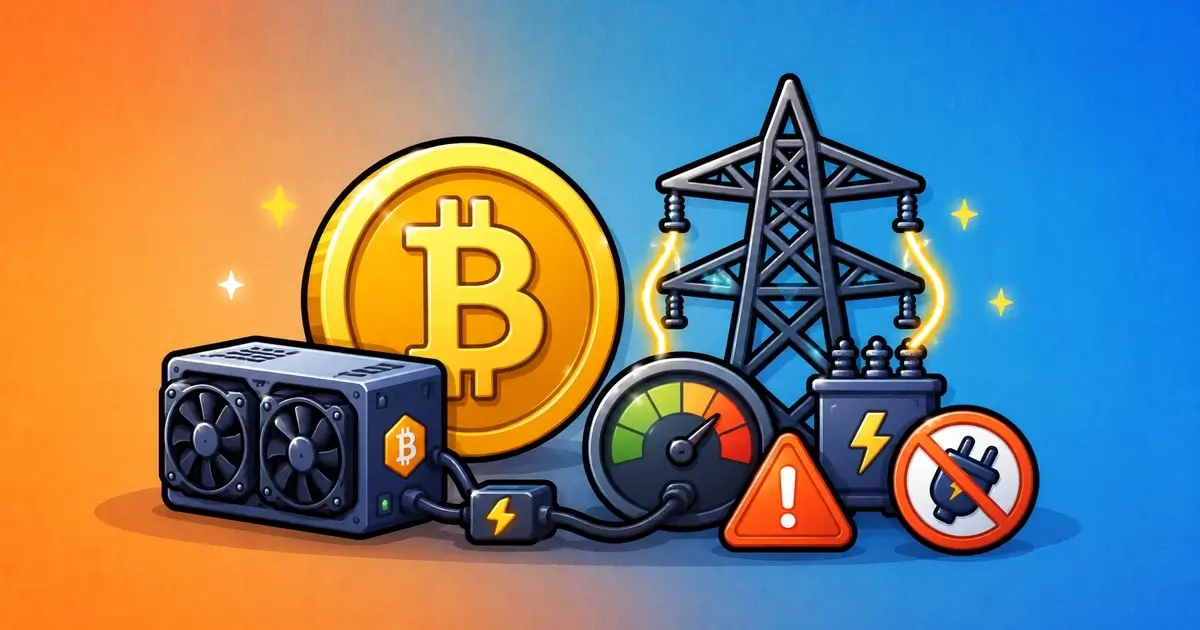 Bitcoin Mining’s Next Constraint May Be the Power Grid
